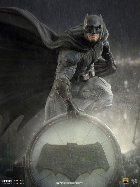 Batman op Batsignal Art Scale Deluxe - Justice League