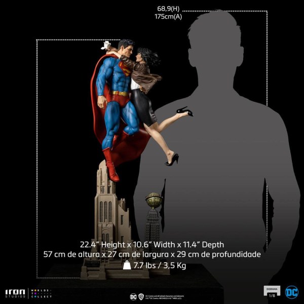 Diorama Superman & Lois - DC Comics