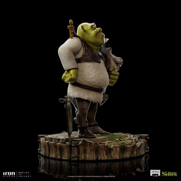 Shrek, Donkey en The Gingerbread Man Deluxe Art Scale - Dreamworks