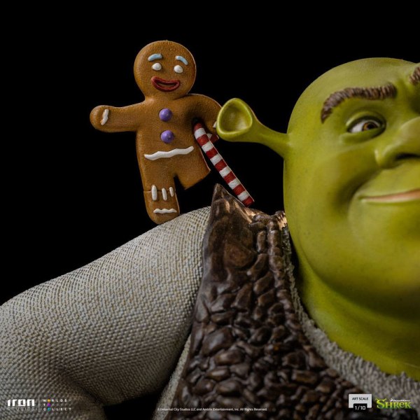 Shrek, Donkey en The Gingerbread Man Deluxe Art Scale - Dreamworks