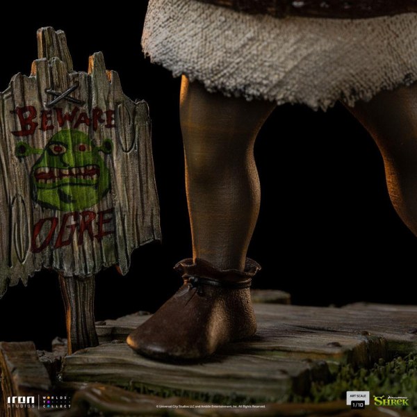 Shrek, Donkey en The Gingerbread Man Deluxe Art Scale - Dreamworks