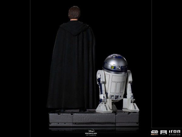 De Mandalorian Luke Skywalker, R2-D2 & Grogu Art Scale - Star Wars