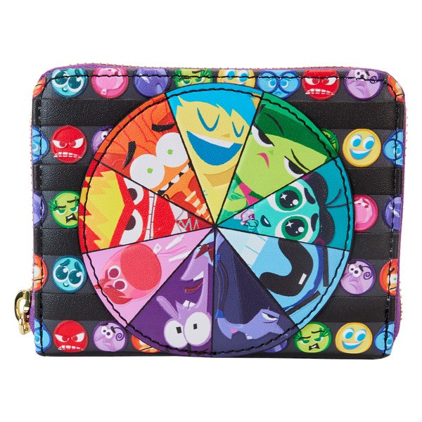 PORTEFEUILLE INSIDE OUT KERNHERINNERINGEN - Disney Loungefly