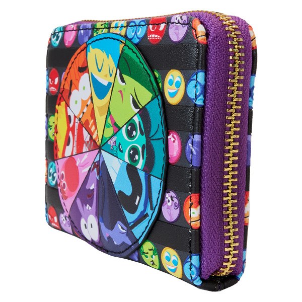 PORTEFEUILLE INSIDE OUT KERNHERINNERINGEN - Disney Loungefly