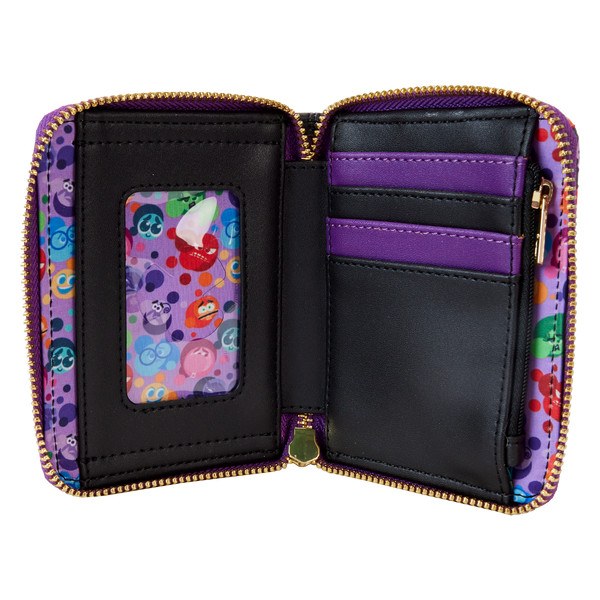 PORTEFEUILLE INSIDE OUT KERNHERINNERINGEN - Disney Loungefly
