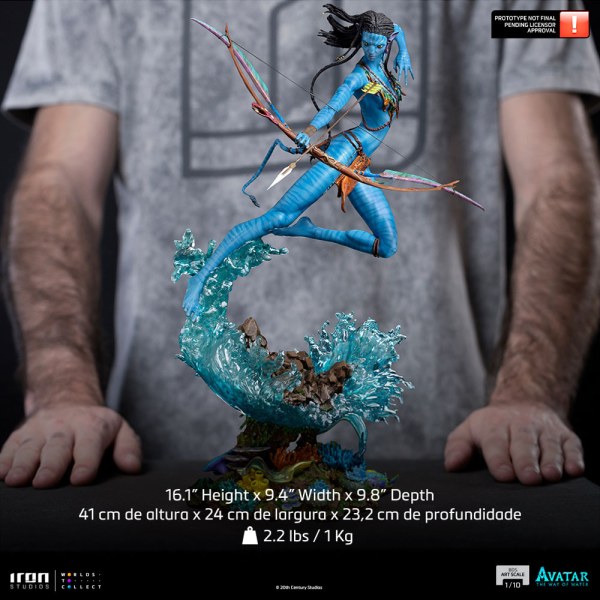 Neytiri Art Scale - Avatar: De weg van water