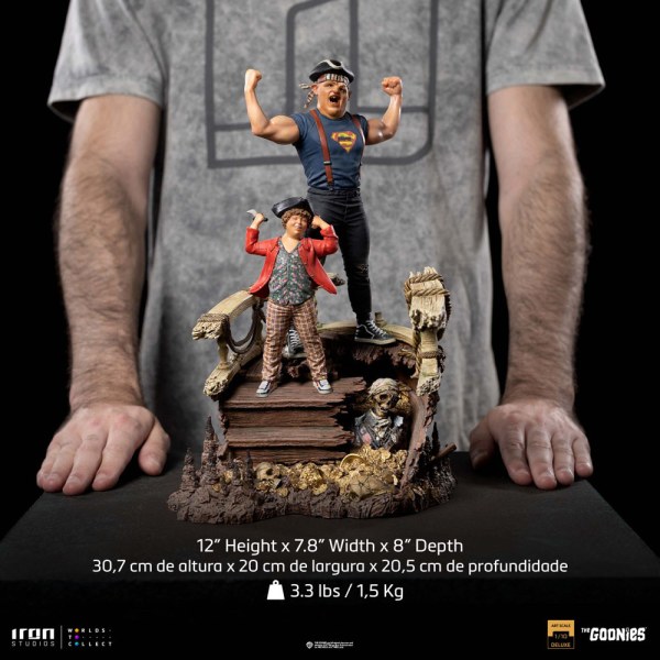 Sloth and Chunk Deluxe Art Scale - The Goonies