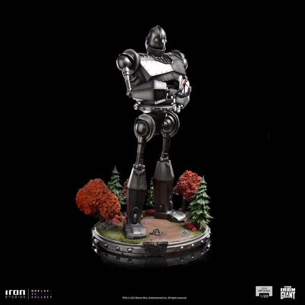 Iron Giant & Hogarth Hughes Demi Art Scale - De ijzeren reus