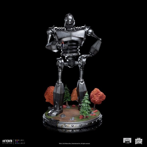 Iron Giant & Hogarth Hughes Demi Art Scale - De ijzeren reus
