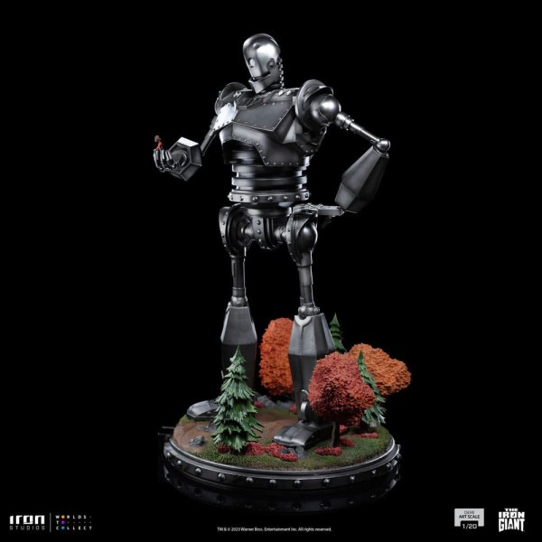 Iron Giant & Hogarth Hughes Demi Art Scale - De ijzeren reus