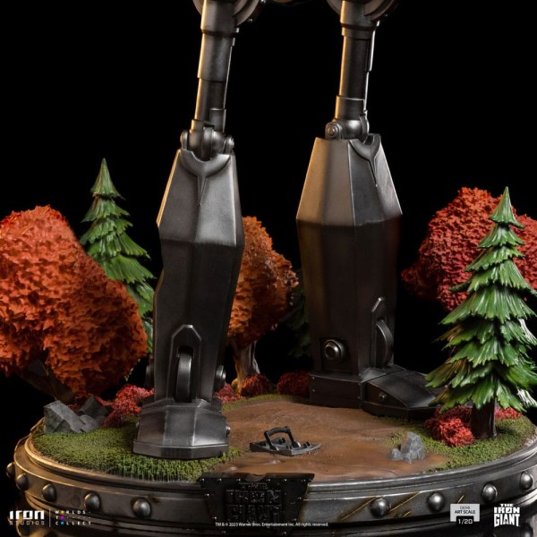 Iron Giant & Hogarth Hughes Demi Art Scale - De ijzeren reus