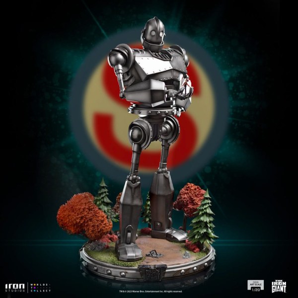 Iron Giant & Hogarth Hughes Demi Art Scale - De ijzeren reus