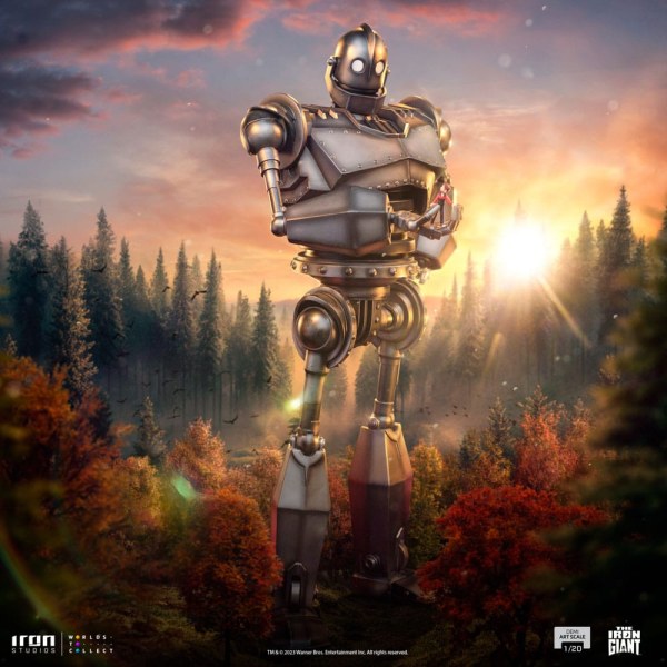 Iron Giant & Hogarth Hughes Demi Art Scale - De ijzeren reus