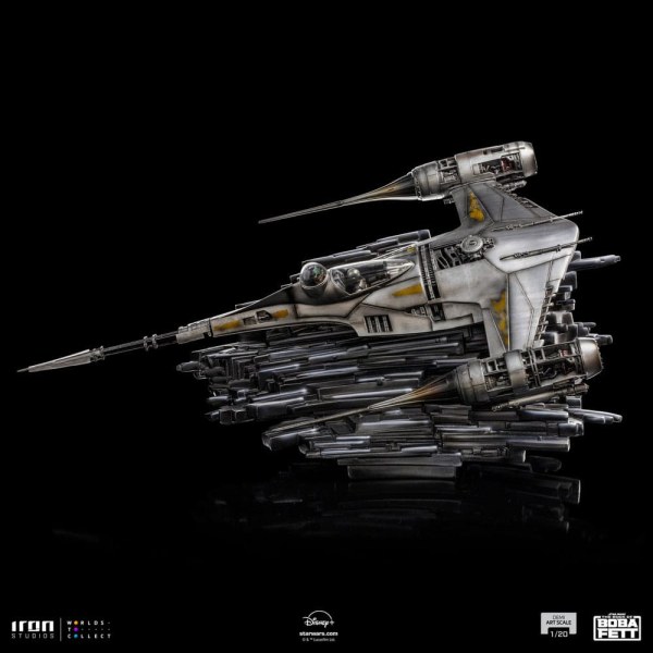 Mando's N-1 Starfighter Art Scale - Het boek van Boba Fett