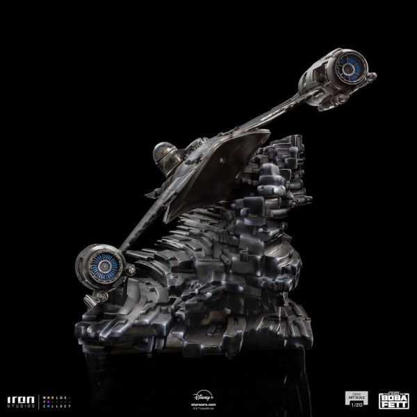 Mando's N-1 Starfighter Art Scale - Het boek van Boba Fett