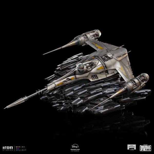 Mando's N-1 Starfighter Art Scale - Het boek van Boba Fett