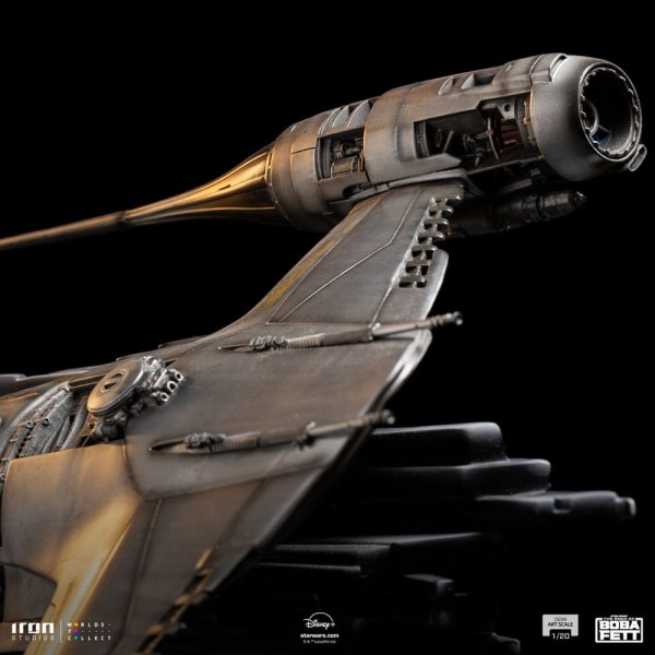 Mando's N-1 Starfighter Art Scale - Het boek van Boba Fett