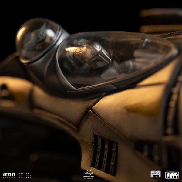 Mando's N-1 Starfighter Art Scale - Het boek van Boba Fett
