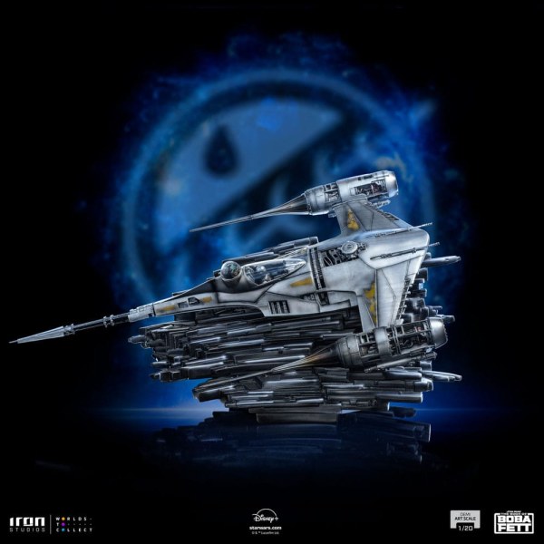 Mando's N-1 Starfighter Art Scale - Het boek van Boba Fett