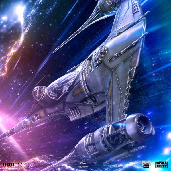 Mando's N-1 Starfighter Art Scale - Het boek van Boba Fett