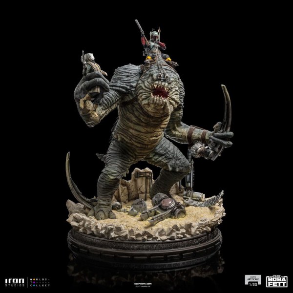 Boba Fett & Rancor Demi Art Scale - Het boek van Boba Fett