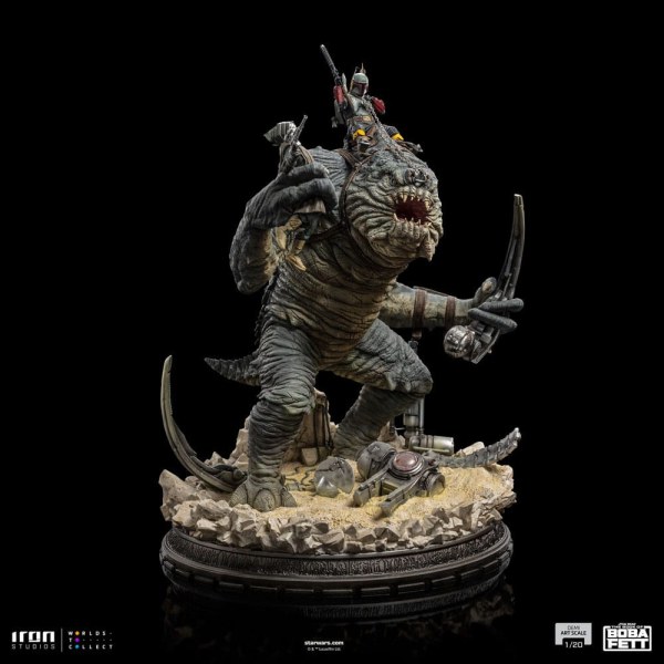 Boba Fett & Rancor Demi Art Scale - Het boek van Boba Fett
