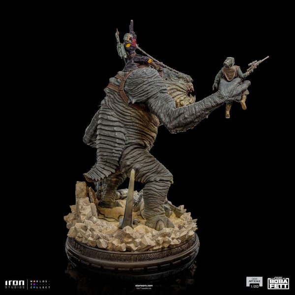 Boba Fett & Rancor Demi Art Scale - Het boek van Boba Fett