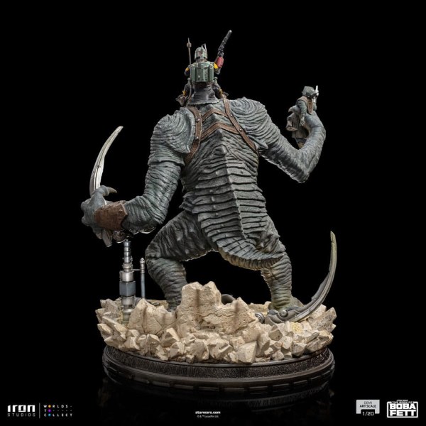Boba Fett & Rancor Demi Art Scale - Het boek van Boba Fett