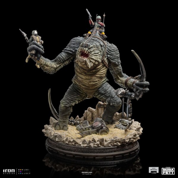 Boba Fett & Rancor Demi Art Scale - Het boek van Boba Fett