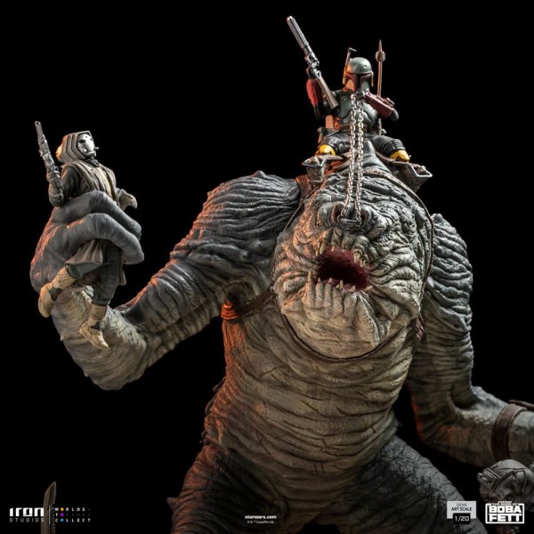 Boba Fett & Rancor Demi Art Scale - Het boek van Boba Fett
