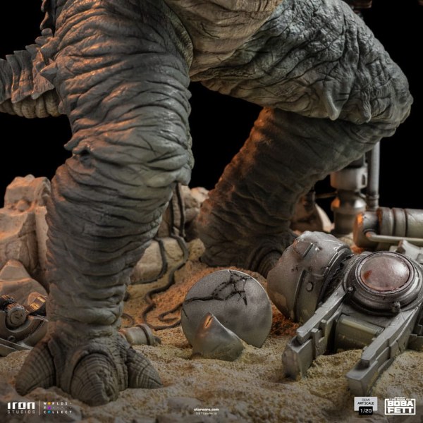 Boba Fett & Rancor Demi Art Scale - Het boek van Boba Fett