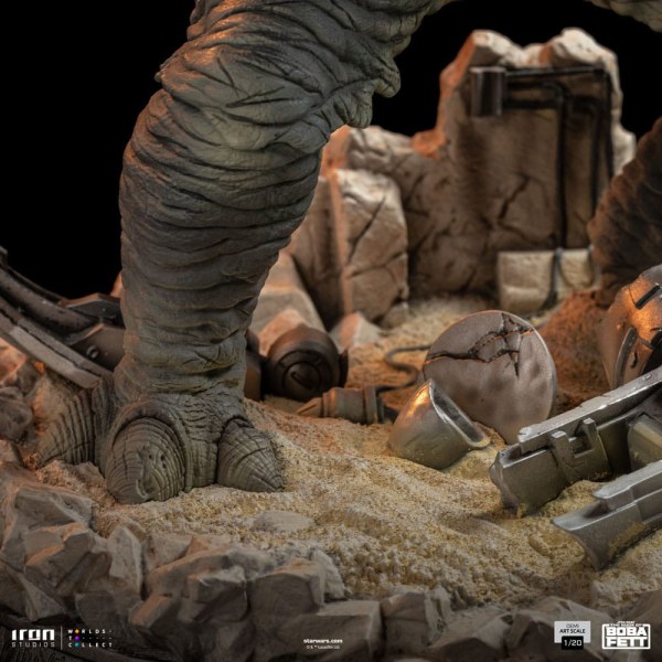 Boba Fett & Rancor Demi Art Scale - Het boek van Boba Fett