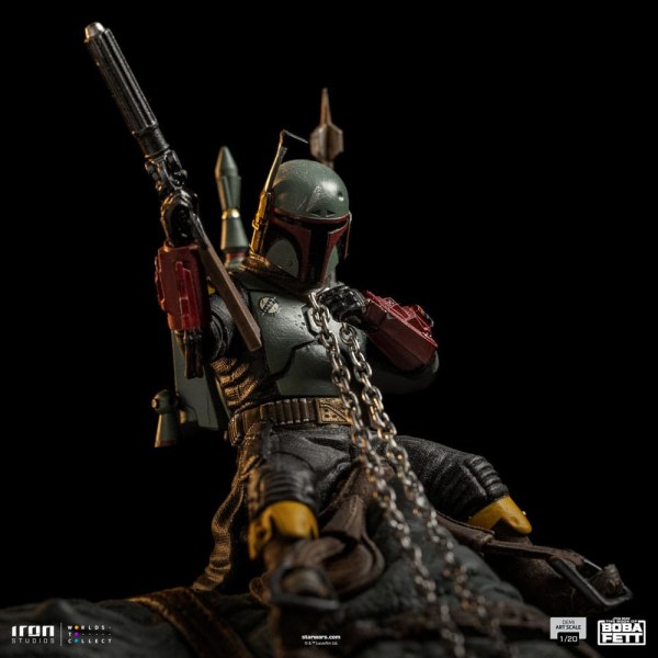 Boba Fett & Rancor Demi Art Scale - Het boek van Boba Fett