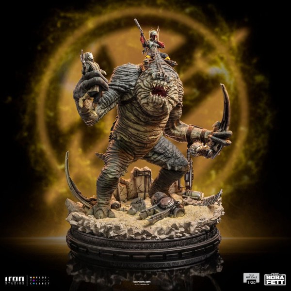 Boba Fett & Rancor Demi Art Scale - Het boek van Boba Fett