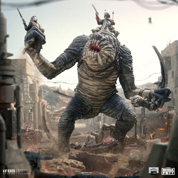 Boba Fett & Rancor Demi Art Scale - Het boek van Boba Fett