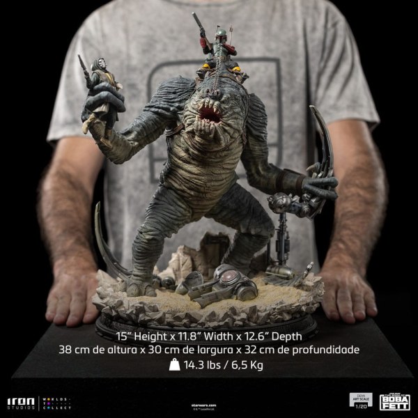 Boba Fett & Rancor Demi Art Scale - Het boek van Boba Fett
