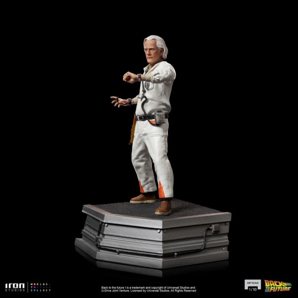 Doc Brown Art Scale - Terug naar de toekomst