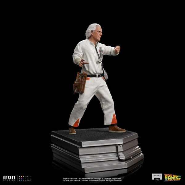 Doc Brown Art Scale - Terug naar de toekomst