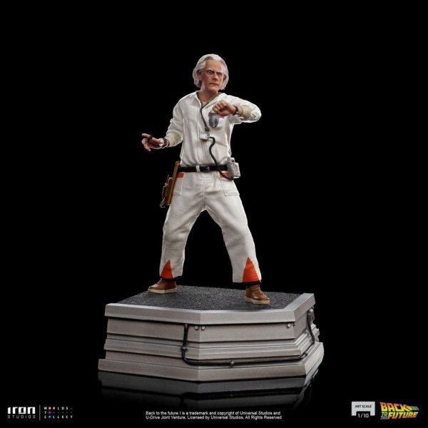 Doc Brown Art Scale - Terug naar de toekomst