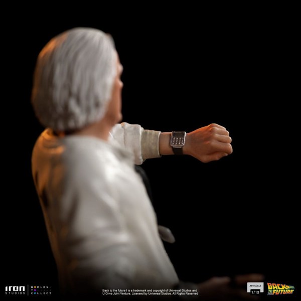 Doc Brown Art Scale - Terug naar de toekomst