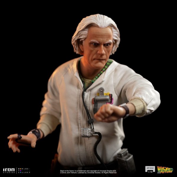 Doc Brown Art Scale - Terug naar de toekomst