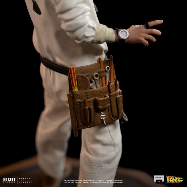 Doc Brown Art Scale - Terug naar de toekomst