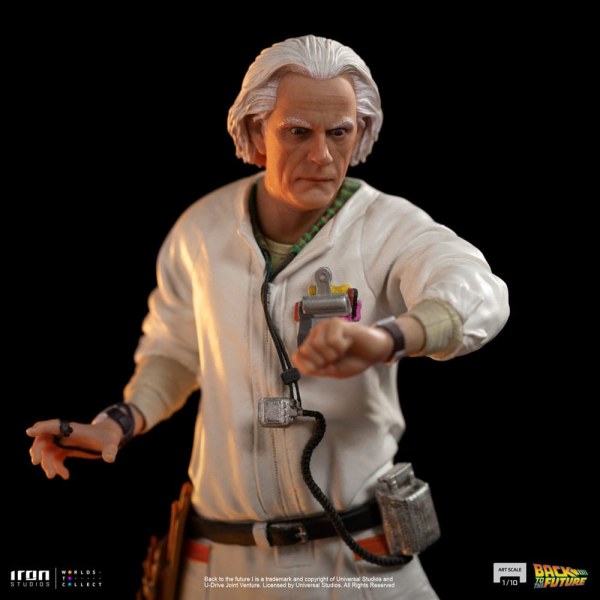 Doc Brown Art Scale - Terug naar de toekomst