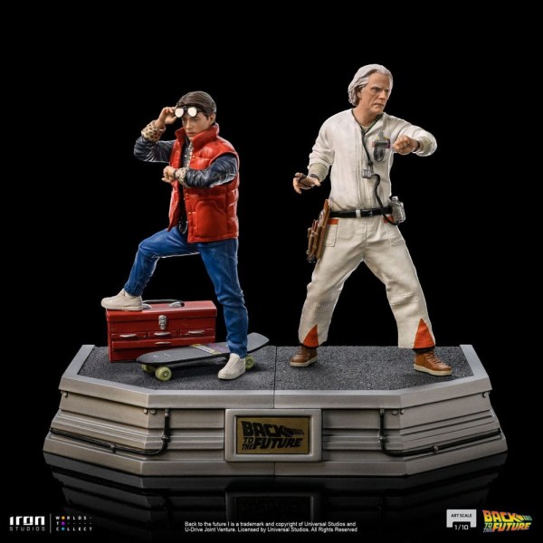 Doc Brown Art Scale - Terug naar de toekomst