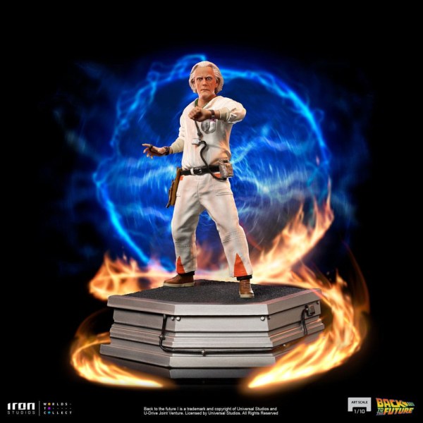 Doc Brown Art Scale - Terug naar de toekomst