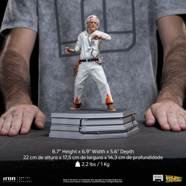 Doc Brown Art Scale - Terug naar de toekomst