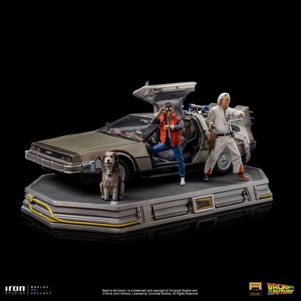 DeLorean volledige set Art Scale - Terug naar de toekomst