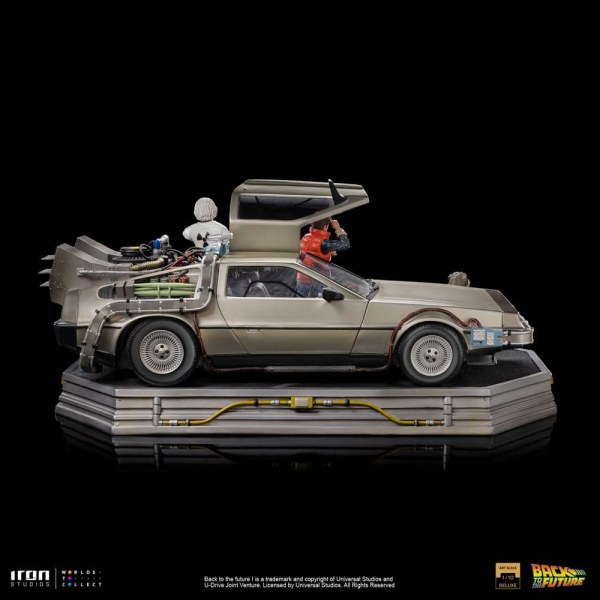 DeLorean volledige set Art Scale - Terug naar de toekomst