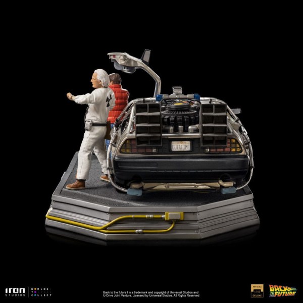 DeLorean volledige set Art Scale - Terug naar de toekomst