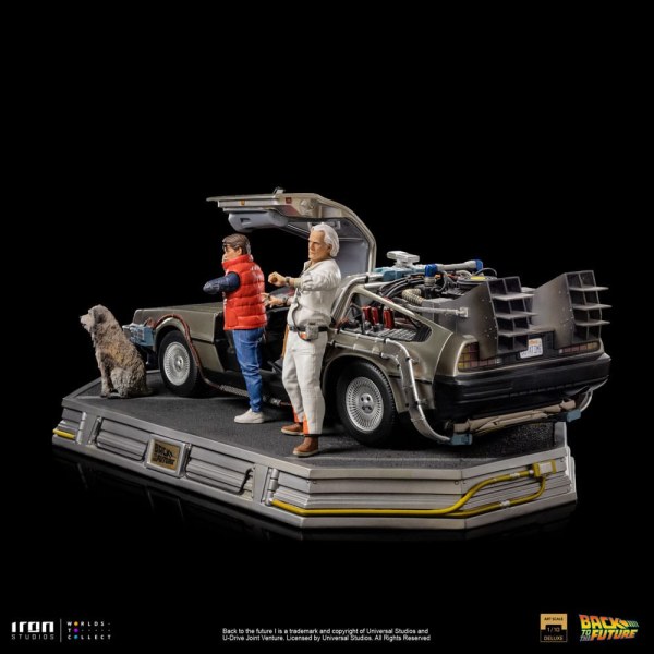 DeLorean volledige set Art Scale - Terug naar de toekomst
